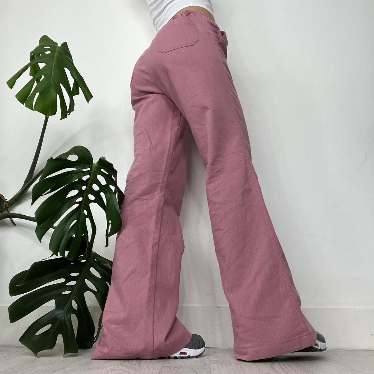 Linen baggy trousers