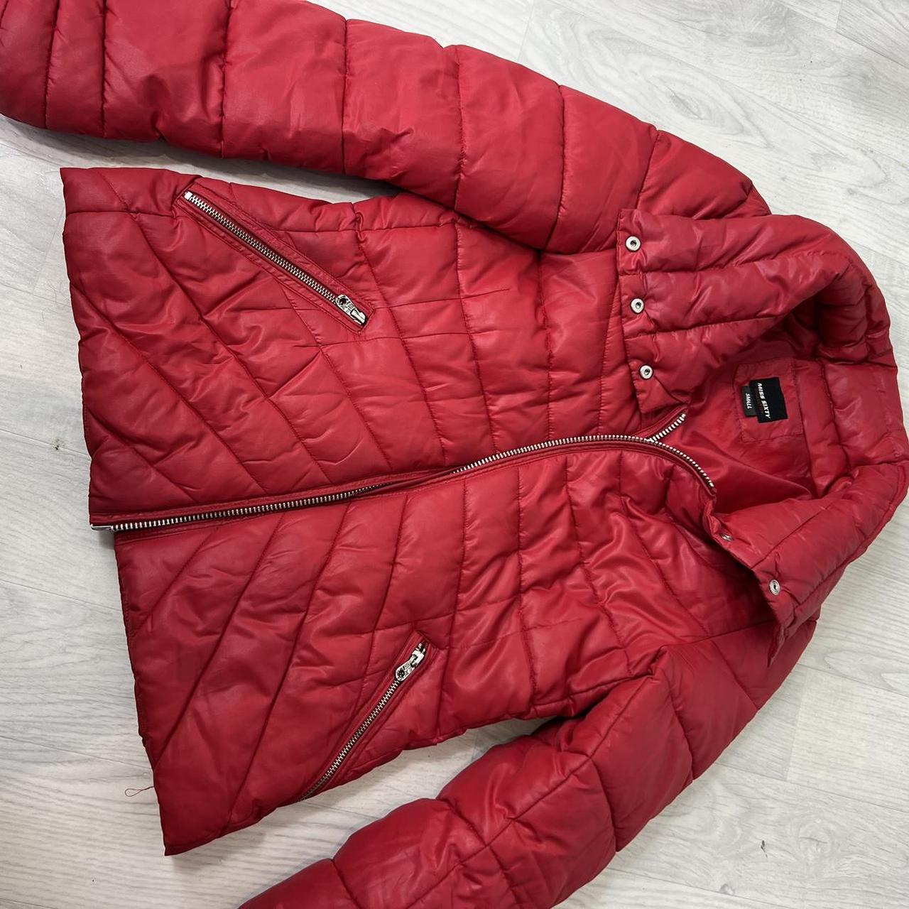 90s Miss Sixty red puffer