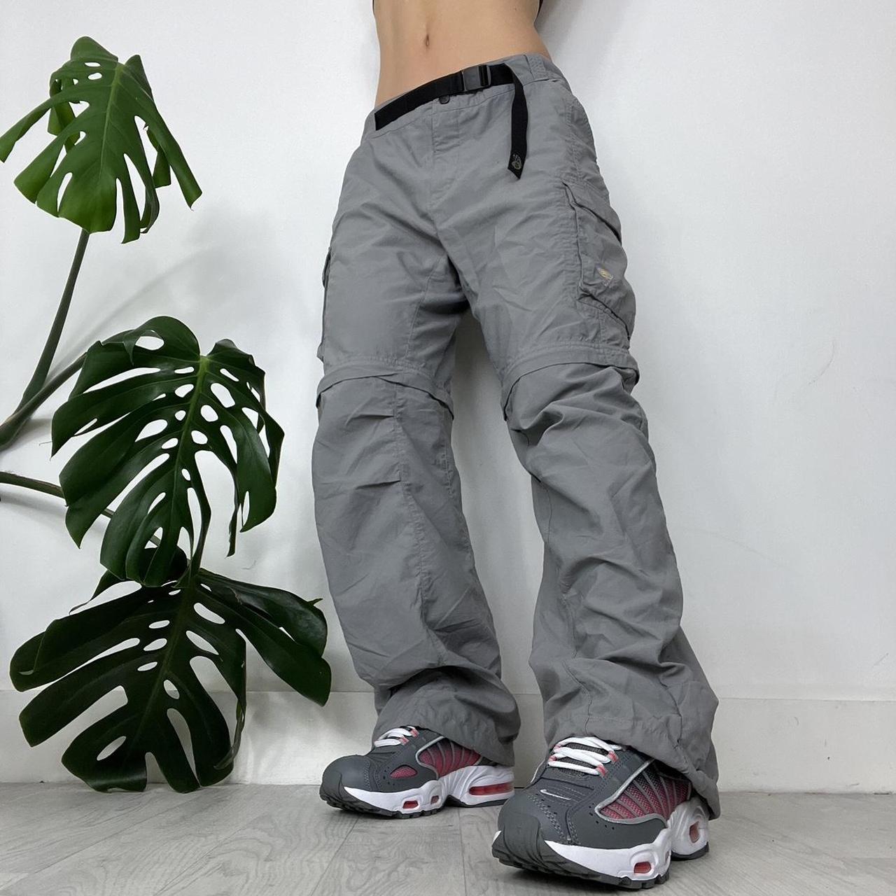 90s Baggy grey cargo trousers