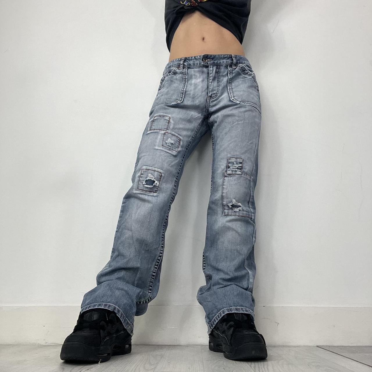 90s ESPRIT true vintage light wash low rise denim jeans